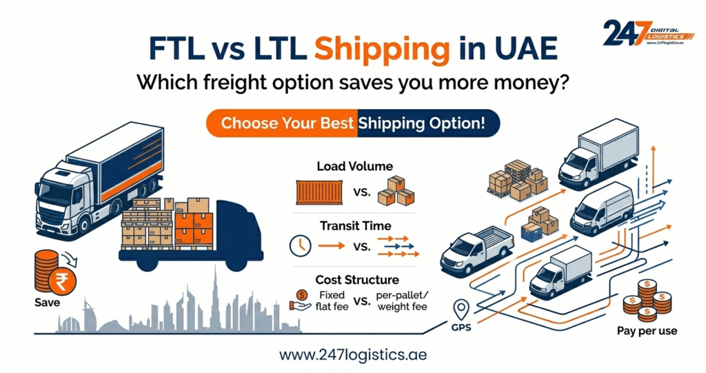 FTL vs LTL Shipping in UAE: Which Freight Option Saves You More Money?